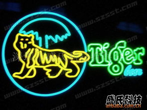 發(fā)光科技點(diǎn)亮品牌魅力 Tiger啤酒廣告牌的獨(dú)特營銷策略